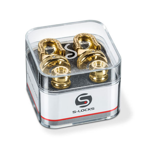 Schaller S-locks Gold hihnalukkosetti