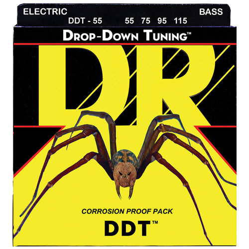 DR Strings DDT-55 55-115 Drop-Down Tuning