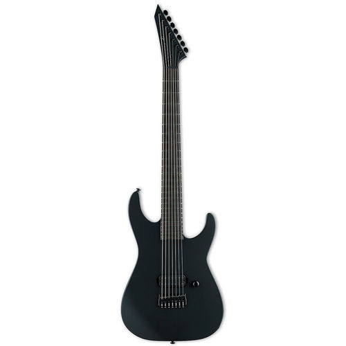 ESP LTD M-7HT Black Metal Baritone BLKS