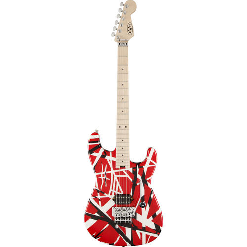 EVH Striped Series Red with White