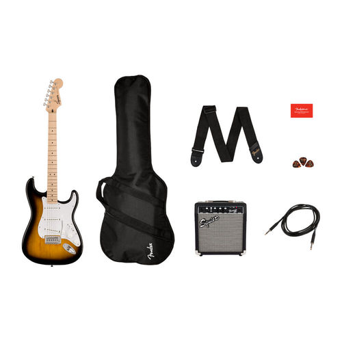 Squier Sonic Stratocaster Pack MN 2TS